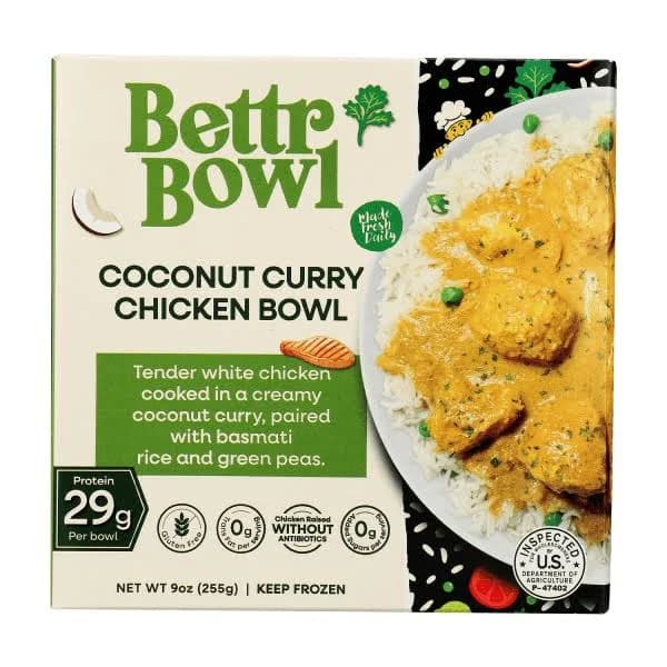 Bettr Bowl Coconut Curry Chicken Bowl