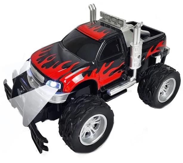 Remote Control Big Wheel Beast Monster Truck Pickup Toy Vehicle