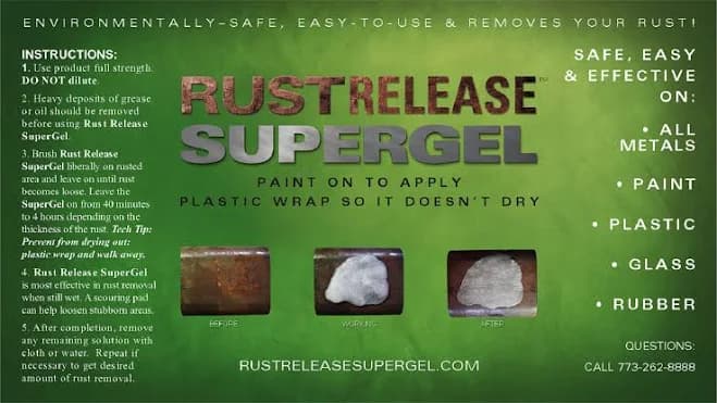 Rust Release SuperGel 1/2 Gallon
