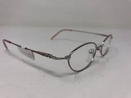 Casino Eyeglasses Frame A-122 MPK 50-18-140 Silver/Pink Full Rim J764 | eBay