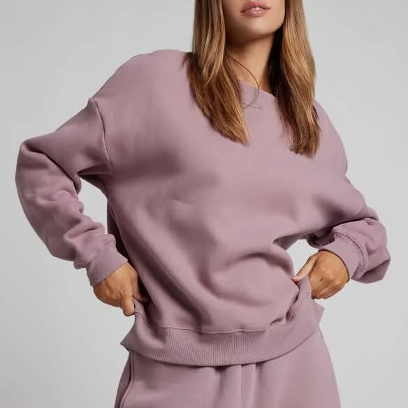 Comfrt Basic Crop Sweatshirt