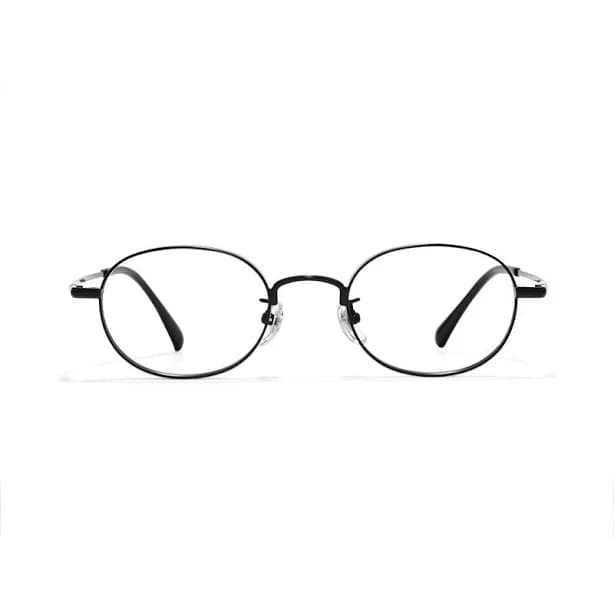 ELKLOOK Oval Titanium Frames Glasses