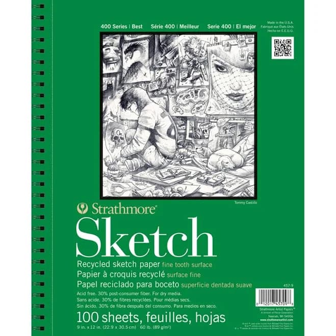 Strathmore 400 Series Recycled Sketch Pad