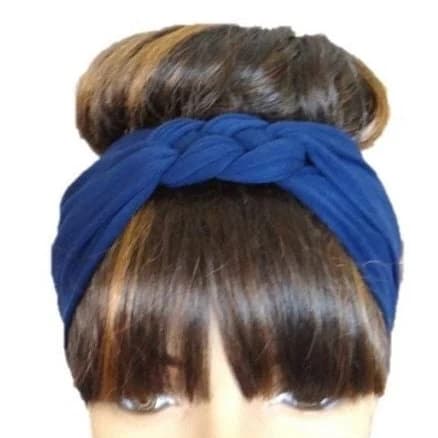 Bow Hairband Headband Stretch Head Wrap Cotton Spandex Hair Wrap