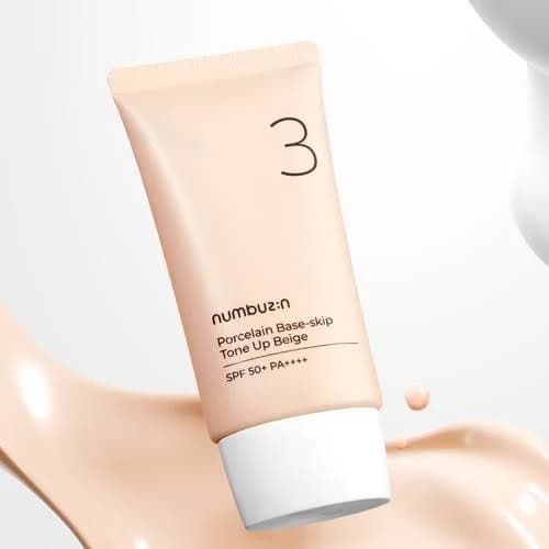 Numbuzin No.3 Porcelain Base-skip Tone Up SPF50+ PA++
