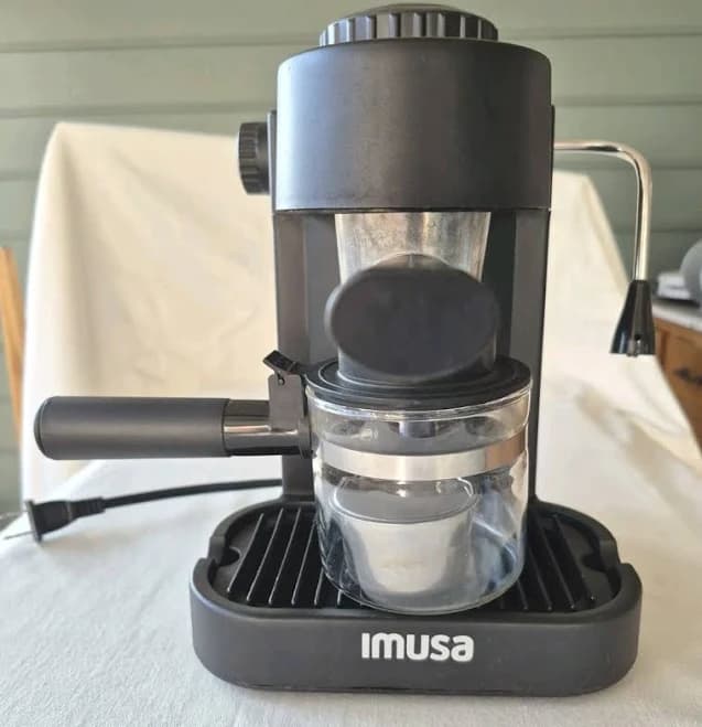 IMUSA 4 Cup Electric Espresso/Cappuccino Maker