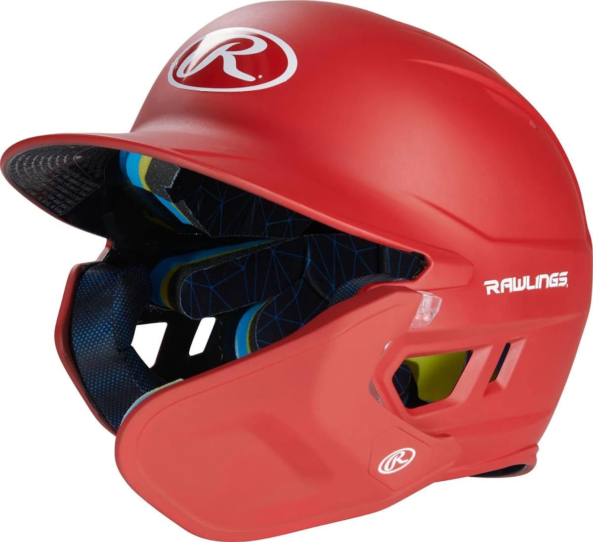 Rawlings Mach Matte Batting Helmet w/ Adjustable Extension