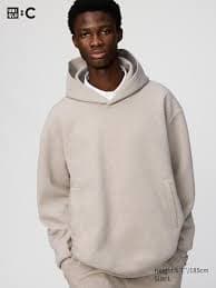 SWEAT OVERSIZED PULLOVER HOODIE | CAN BE SET UP WITH PANTS | UNIQLO TH