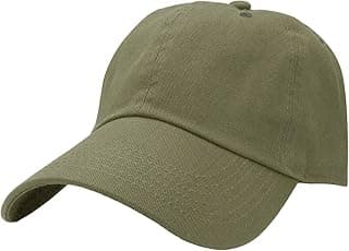 Classic Baseball Cap Dad Hat 100% Cotton Soft Adjustable Size