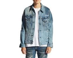 EMBELLISH The Taurus Denim Jacket in EMBF218-102 - Shiekh