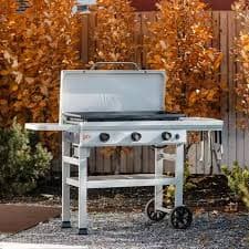 Loco Cookers Outdoor 3-Burner Classic SmartTemp Flat Top Propane Gas Grill, 36 - Walmart.com