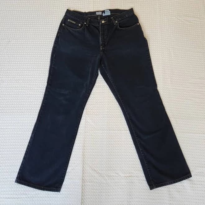 Calvin Klein Straight Leg Dark Wash Jeans