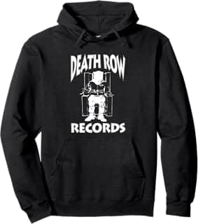 Official Death Row Records Classic Logo Pullover Hoodie