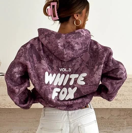 Offstage Oversized Floral Hoodie