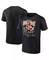 Fanatics Mto Label Men's Jackson Holliday Black Baltimore Orioles Welcome to the Show T-Shirt - T-Shirts - BeyondStyle