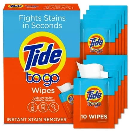 Tide To Go Instant Stain Remover Wipes 10 ct