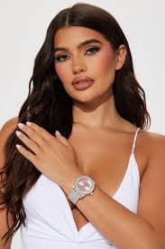 Icy Girl Watch - Silver | Fashion Nova