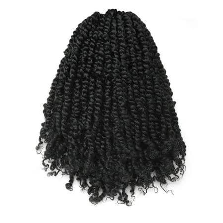 Toyotress Tiana Passion Twist Hair 8 Inch 8 Packs Pre-twisted Crochet Braids Ombre