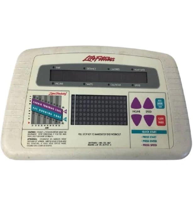 Life Fitness Treadmill Display Console Assembly