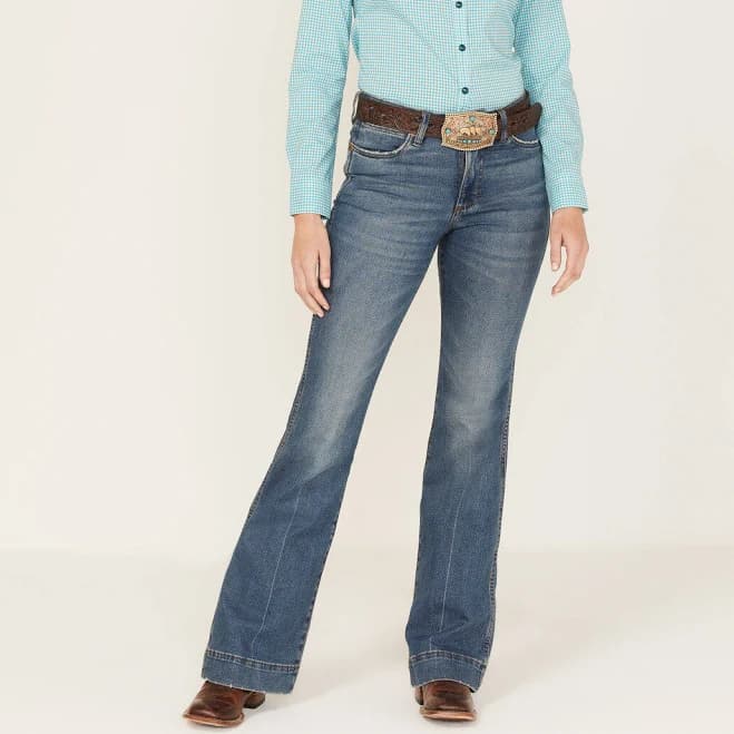 Wrangler Women's Retro High Rise Trouser