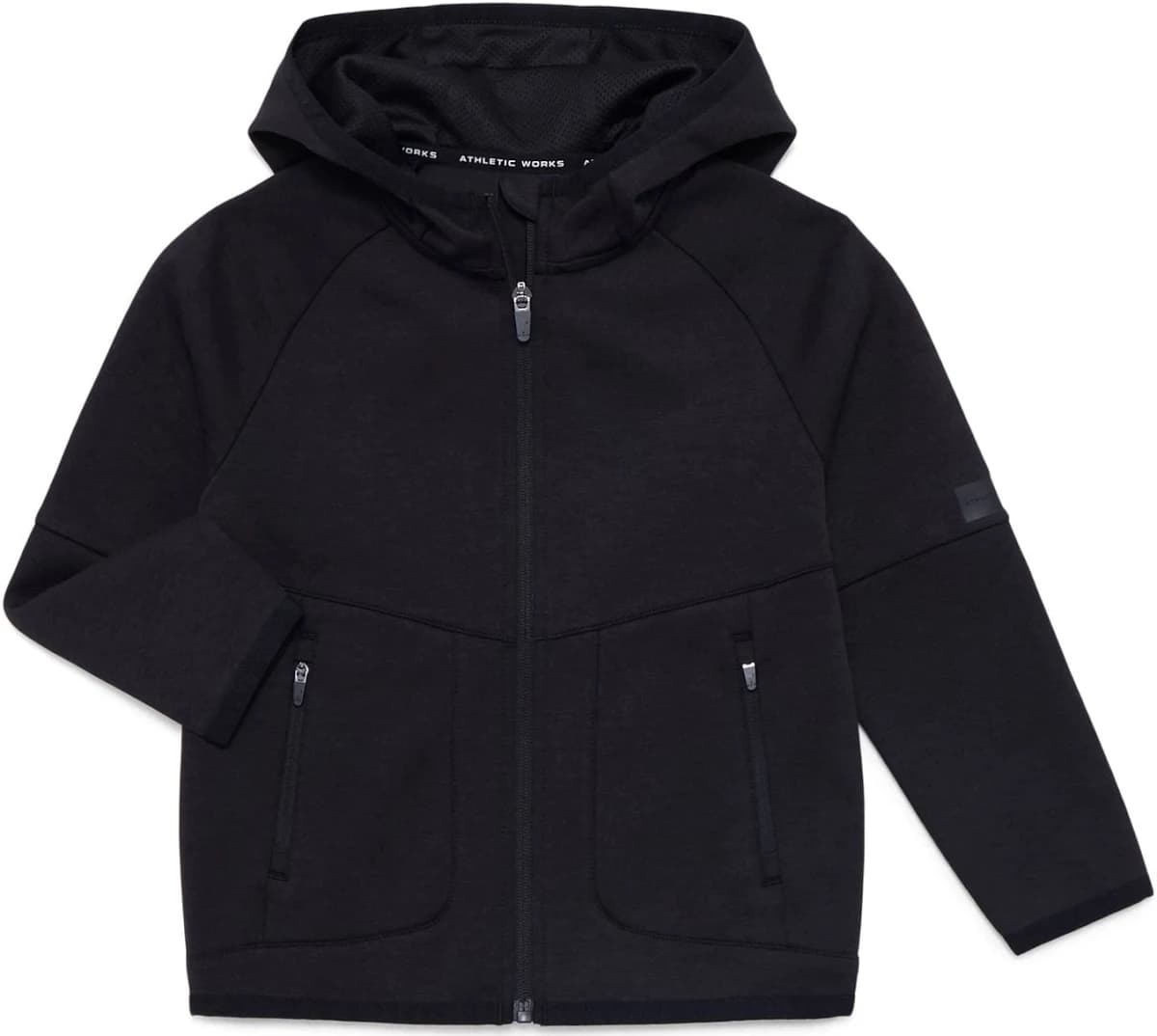 Athletic Works Boys' Double Knit Zip Hoodie