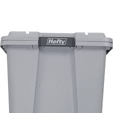 Hefty 12 Gallon Max Pro Plastic Utility Storage Tote, Gray, 6 Pack - Walmart Business Supplies
