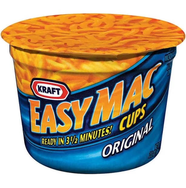 Kraft Kraft Easy Mac Original Microwave Single Serve Dinners, 2.05 Oz, Box Of 10 (Min Order Qty 3) MPN:1641