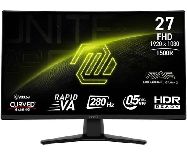 MSI MAG 274CXF Curved Gaming Monitor