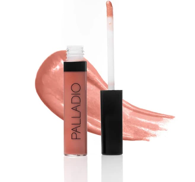 Herbal Lip Gloss | Hydrating Botanical Lip Gloss | Palladio Beauty Nude Glaze PGL75