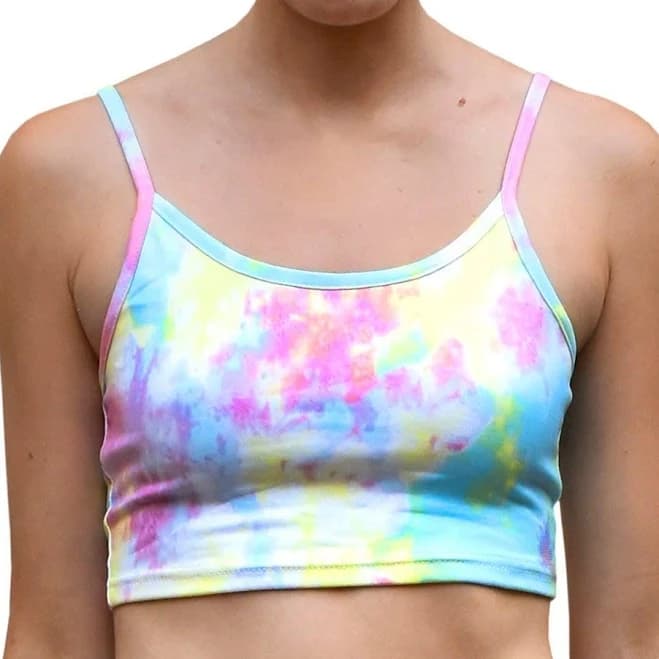 Tie Dye Cropped Tank Top