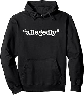 Allegedly Attorney Lawyer Pullover Hoodie