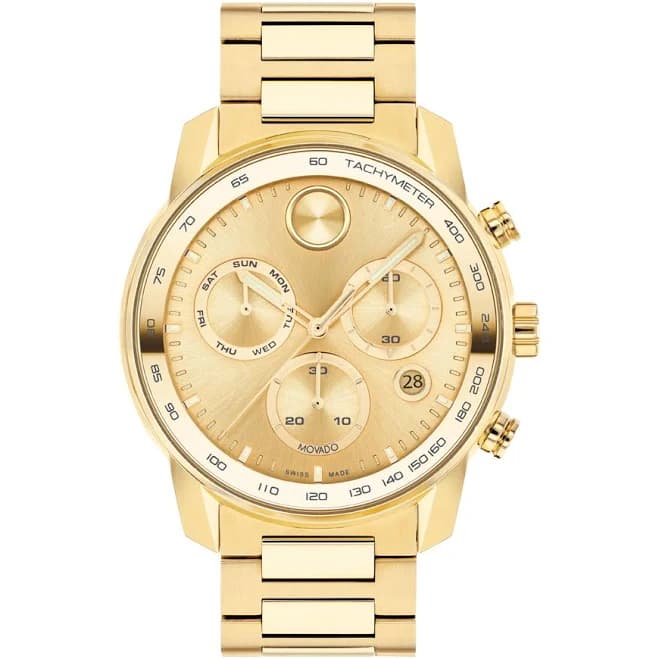 Men's Movado Bold Verso Chronograph Bracelet Watch