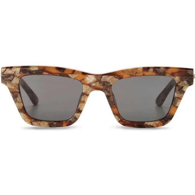 The Avantguard Women's Yarrow Patchwork Wayfarer Sunglasses