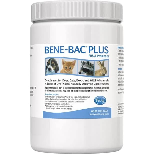 Bene-Bac Plus FOS & Probiotics for Pets