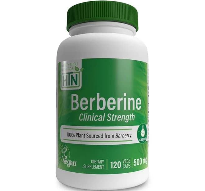 Health Thru Nutrition Berberine 500mg 120 Vegecaps