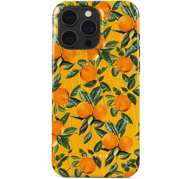 BURGA Orange Lemonade iPhone 15 Pro Case