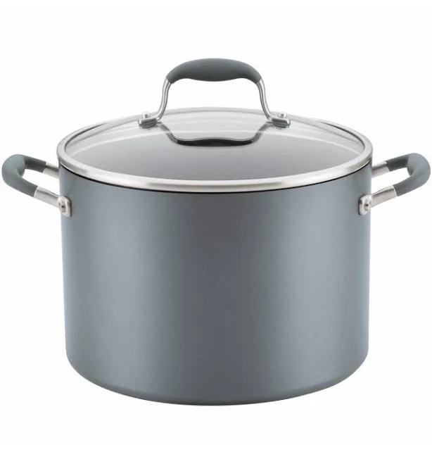Anolon Advanced Home Hard-Anodized Nonstick Wide Stockpot