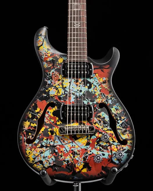 PRS SE Ed Sheeran Cosmic Splash Hollowbody I Baritone Electric Guitar