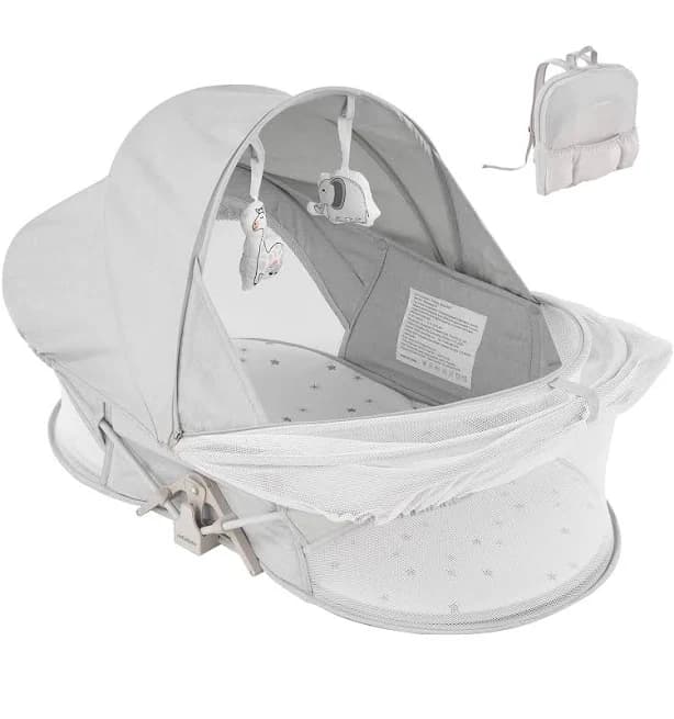 myfunbaby Portable Baby Bassinet Travel Baby Bed
