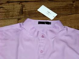 Men's Zeroyaa Banded Collar LS Shirt - XL - Slim Fit - New with Tag - Lavender | eBay