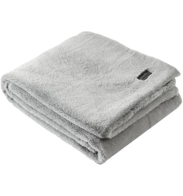 Kenneth Cole Faux Fur Throw Blanket