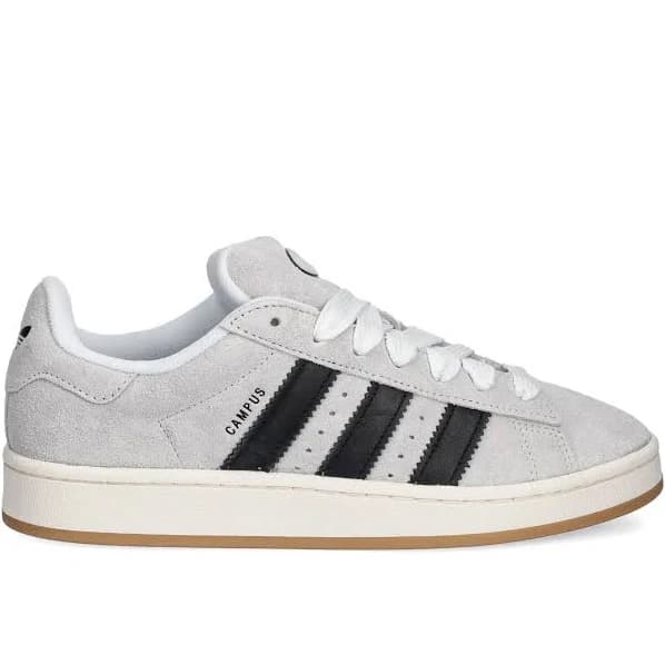 adidas - three-stripes suede sneakers - unisex - Calf Suede/Rubber/Fabric - 6 - Grey