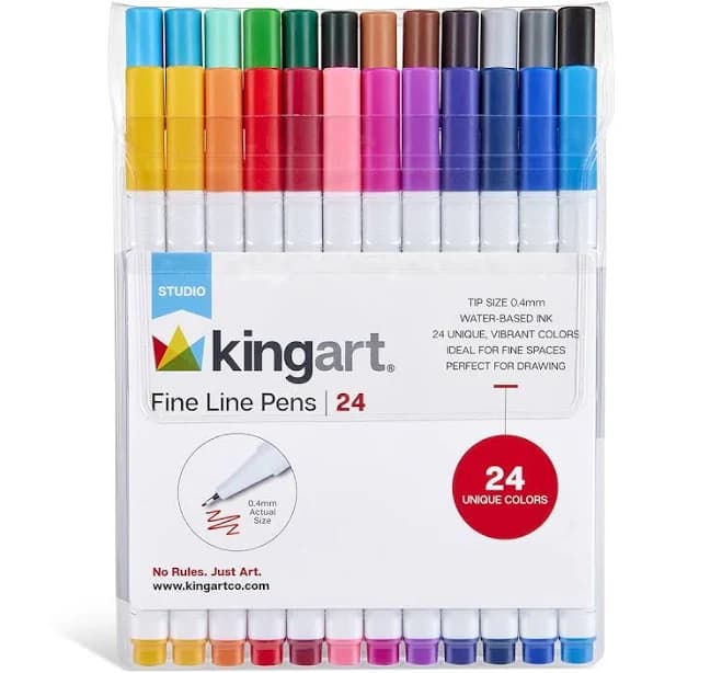 KINGART Fine Line Pens