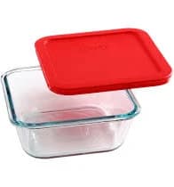 Pyrex Simply Store 4 Cup Square Glass Storage