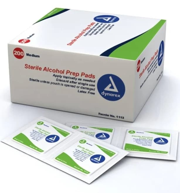 Sterile Alcohol Prep Pads