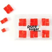 Candy Cubes - Red Hot Cinnamon - 12 pack tray (48 cubes)