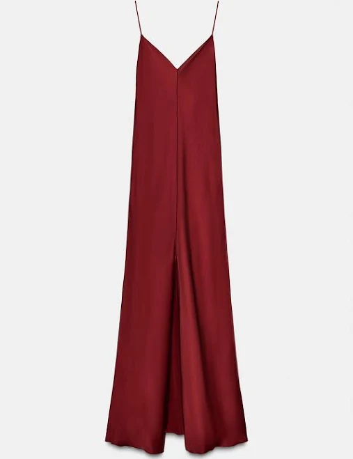 Zara Women's Satin Slip Dress