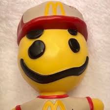 Vintage McDonalds Toy Hamburgler Figurine Black & White, Red Boots 3" 1995 Used for Sale in San Antonio, TX - OfferUp