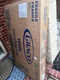 Graco Teddi Convertible Crib and Changer with Drawer White & Driftwood : Target
