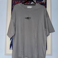Grey Topman oversized t-shirt #oversized... | Depop